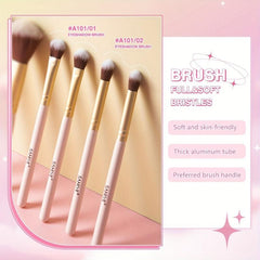 Pro Eye Makeup Brush Wooden Handle Tapered Concealer