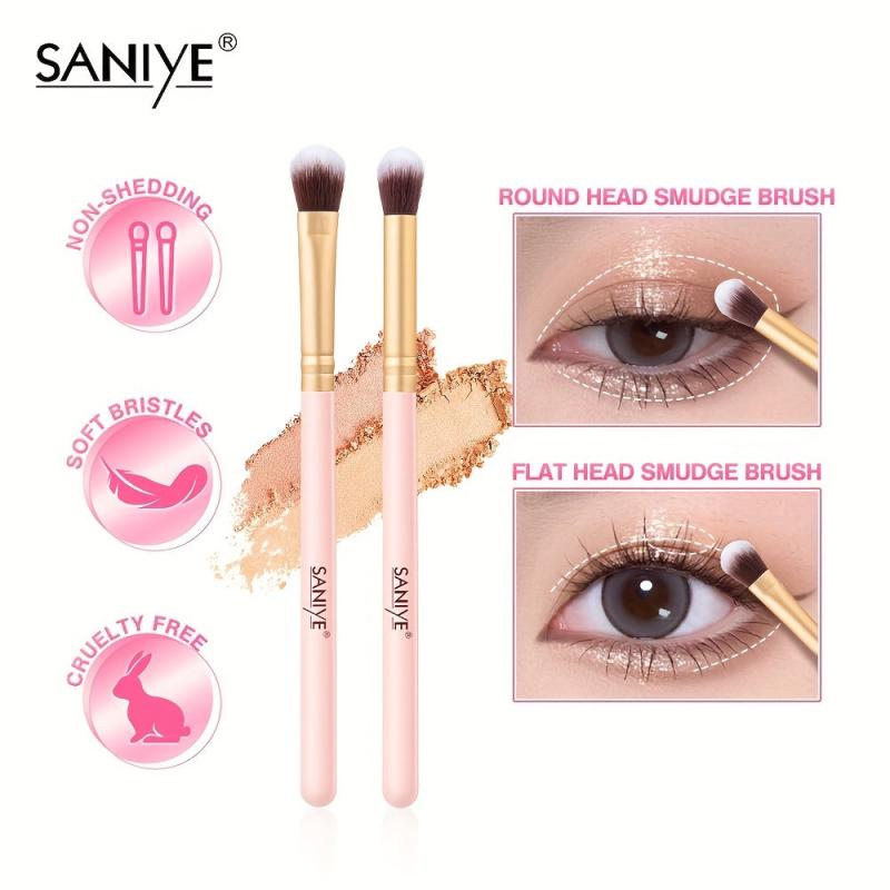 Pro Eye Makeup Brush Wooden Handle Tapered Concealer
