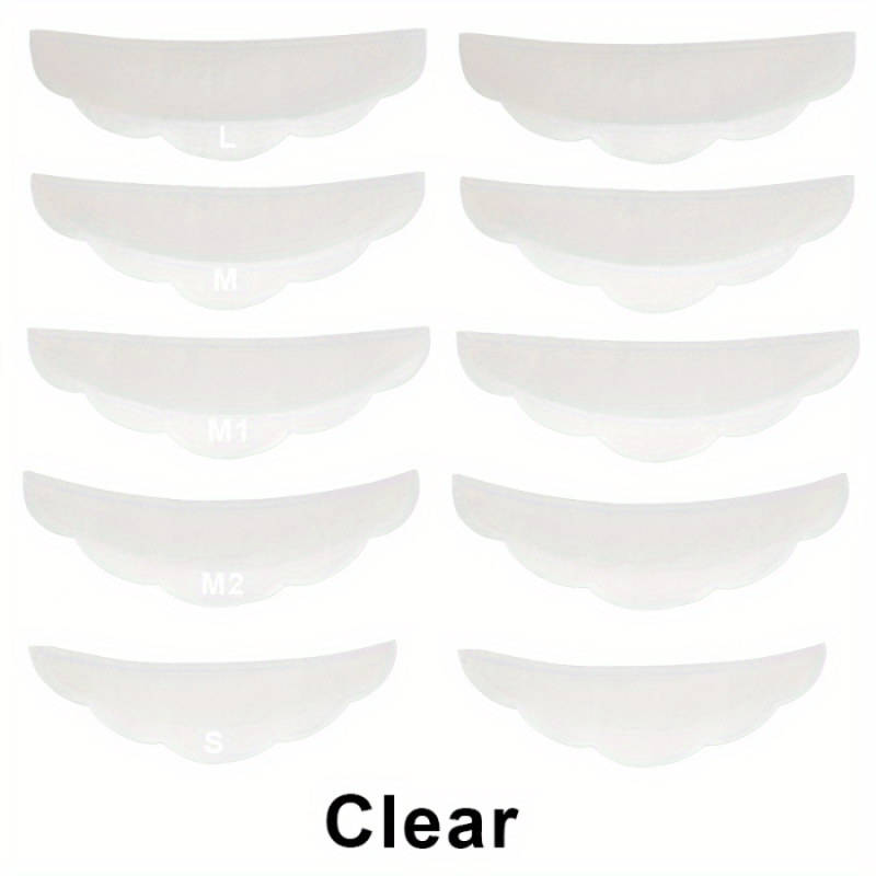 5 Pairs Lash Lift Rods Silicone Eyelash Pads Y Shape