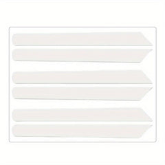 6pcs Reusable Silicone Lash Lift Tape Pads Eyelash Perm Pads Makeup Tool