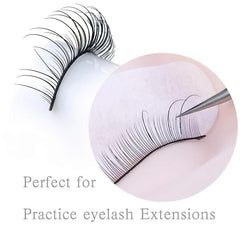 30 Pairs Practice Lash Strips for Eyelash Extensions Training Kit