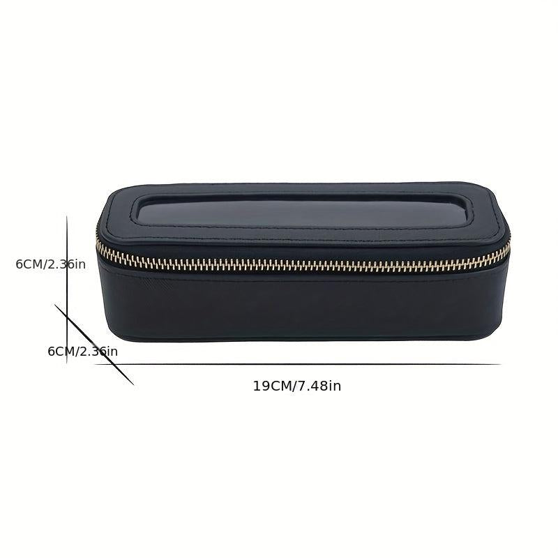 Portable Travel Clear PVC Cosmetic Bag TPU Wash Bag