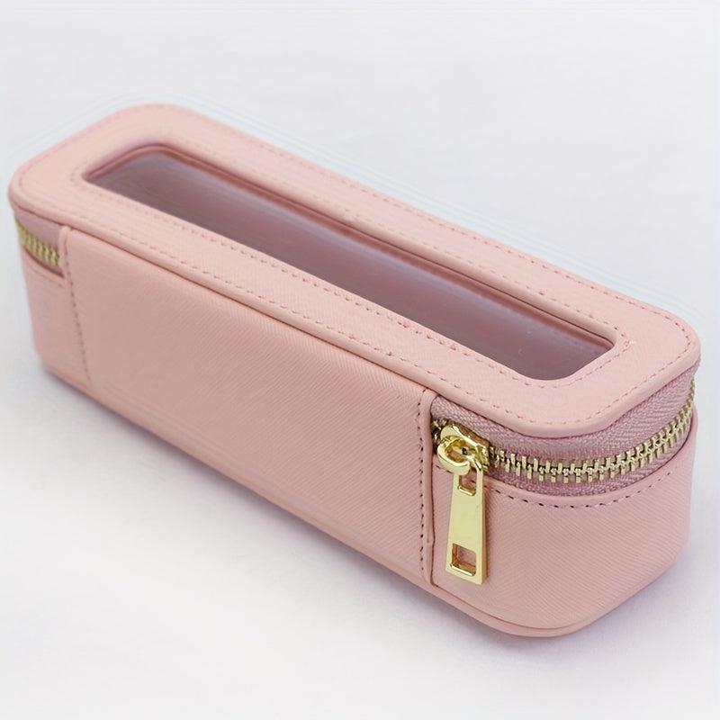Portable Travel Clear PVC Cosmetic Bag TPU Wash Bag