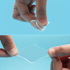 2pcs Silica Gel Pads Eyelash Extensions Supplies Washable Easy Fan Lash Pad