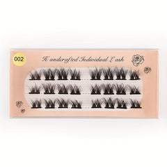 3D Fluffy Cluster Lashes for a Thick Little Devil Look