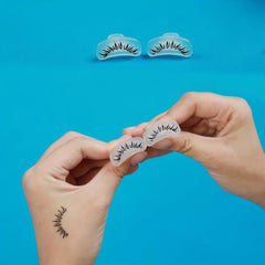 2pcs Reusable Lower Eyelash Stamp Tool for Natural Look Makeup