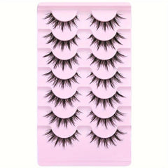 Natural Look Anime Lashes Cosplay False Eyelashes 3D Wispy Eyelashes
