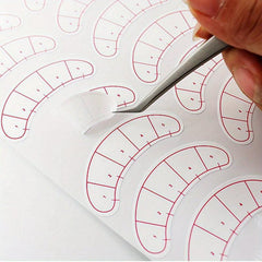 35 Pairs Lash Mapping Stickers for Eyelash Extensions