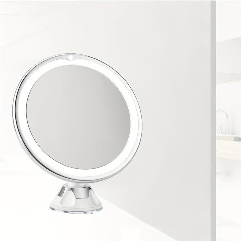 10X Magnifying LED Makeup Mirror with Natural Light - Travel Vanity Mirror
