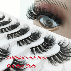 3D Faux Mink Eyelashes Natural Fluffy False Eyelashes