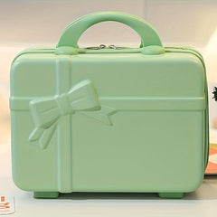 Bow Knot Portable Makeup Box Bridesmaid Storage Bag