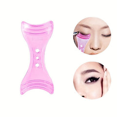 2pcs 3 In 1 Eyeliner Guide Eyeliner Template Stencil Shaper Makeup Tool