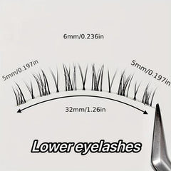 Fairy Hair Comic Manga False Eyelashes Thai Style Full Strip Little Devil