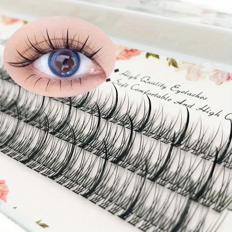 3 Pairs DIY Spikes False Eyelashes Extensions