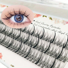 3 Pairs DIY Spikes False Eyelashes Extensions