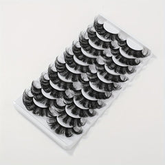 Fluffy Wispy 3D Mink Lashes Thick Volume Long Soft Dramatic Strip Eye Lashes