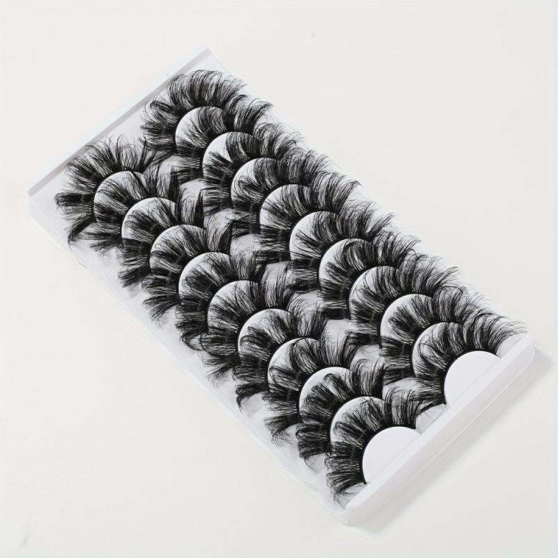 Fluffy Wispy 3D Mink Lashes Thick Volume Long Soft Dramatic Strip Eye Lashes
