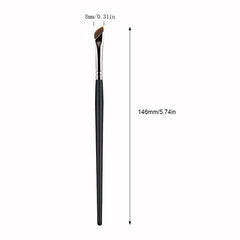 5pcs Sickle Eyeliner Brush Edge Makeup Brush Liquid Eyeliner Brush
