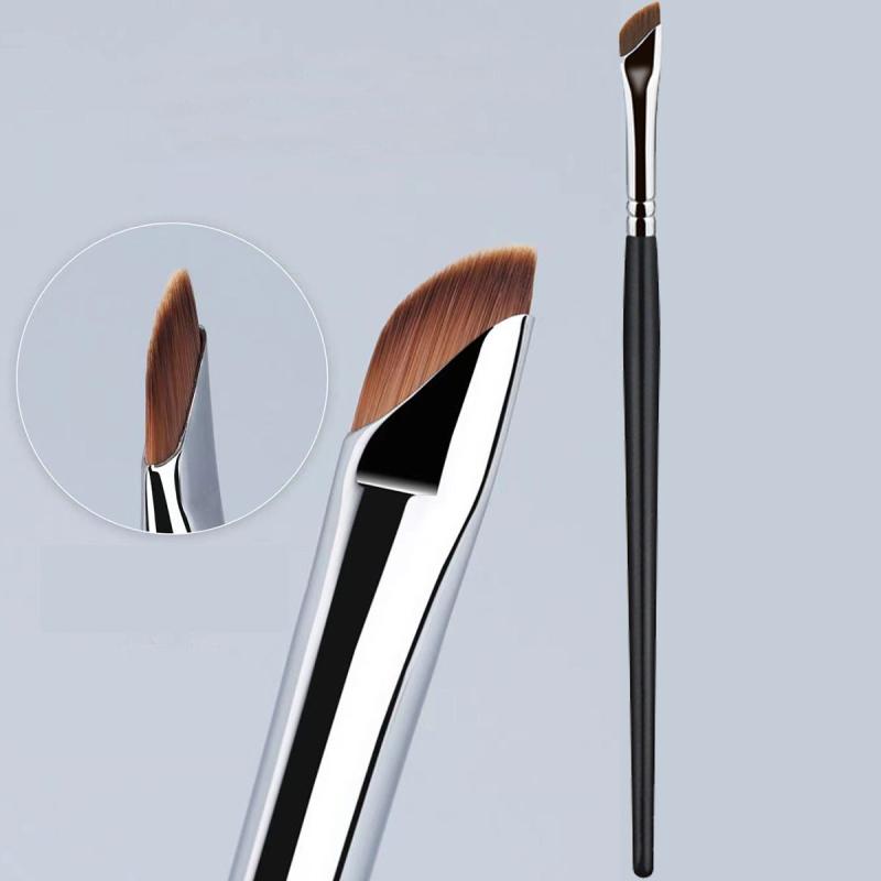 5pcs Sickle Eyeliner Brush Edge Makeup Brush Liquid Eyeliner Brush