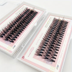 30D 40D DIY Cluster Eyelashes 0 07 C 12mm 14mm 16mm Individual Volume Lashes