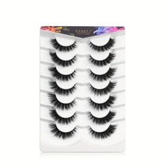 7 Pairs Thick & Curling False Eyelashes Extensions