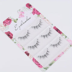 Japanese Style 3D Spiky Eyelash Manga Lashes 3 Pairs