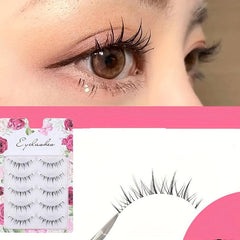 Japanese Style 3D Spiky Eyelash Manga Lashes 3 Pairs