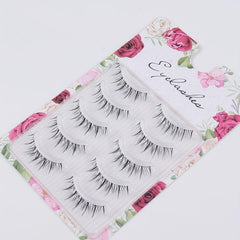 Japanese Style 3D Spiky Eyelash Manga Lashes 3 Pairs