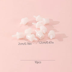10pcs Eyelash Glue Replacement Nozzle Caps for Lash Bottles