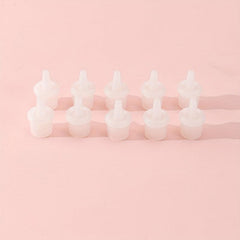 10pcs Eyelash Glue Replacement Nozzle Caps for Lash Bottles