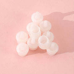 10pcs Eyelash Glue Replacement Nozzle Caps for Lash Bottles