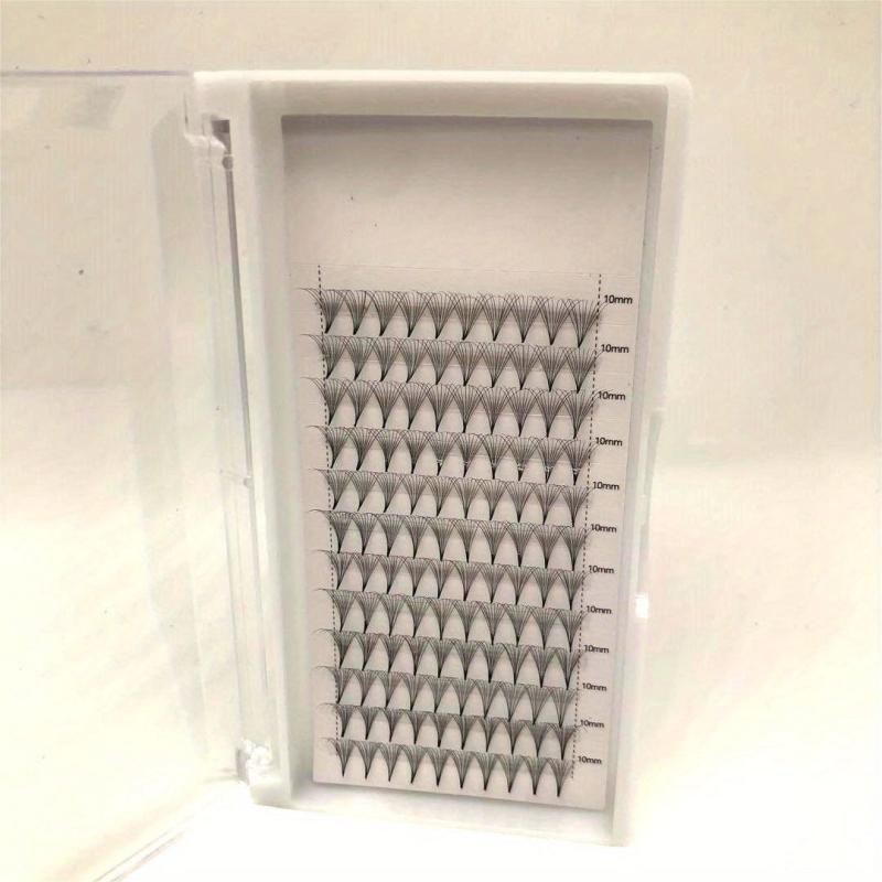 10D Premade Fans Eyelashes C D Curl Pointy Base