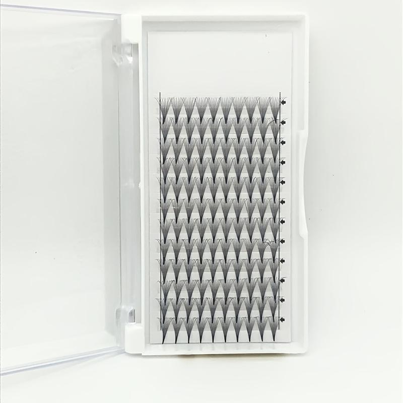 10D Premade Fans Eyelashes C D Curl Pointy Base