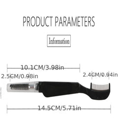 1Pc Dual Purpose Eyelash Eyebrow Comb Makeup Mascara Brushes