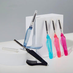 1Pc Dual Purpose Eyelash Eyebrow Comb Makeup Mascara Brushes