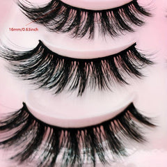 20 Pairs Faux Mink Lashes Fluffy Natural False Eyelashes
