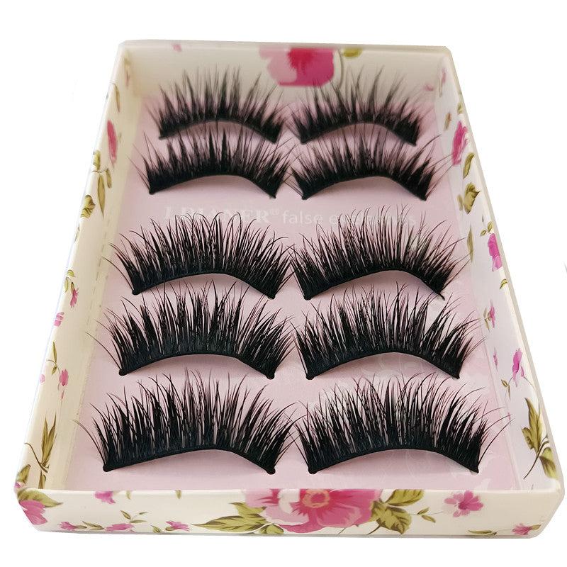 5 Pairs Natural-Looking Long False Eyelashes