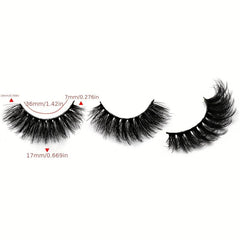 Natural Curling Reusable False Eyelashes