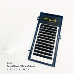 Eyelashes Extension 0.2mm C Curl 8-14mm Professional Lash Extension Supplier