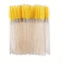 30pcs Crystal Mascara Wands Eyelash Extensions Makeup Applicators