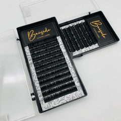 Silky Classic Lashes 8-16mm Soft Matte Dark Professional Look