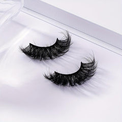 8 Pairs Dramatic 8D Cat Eye Fluffy Faux Mink Lashes