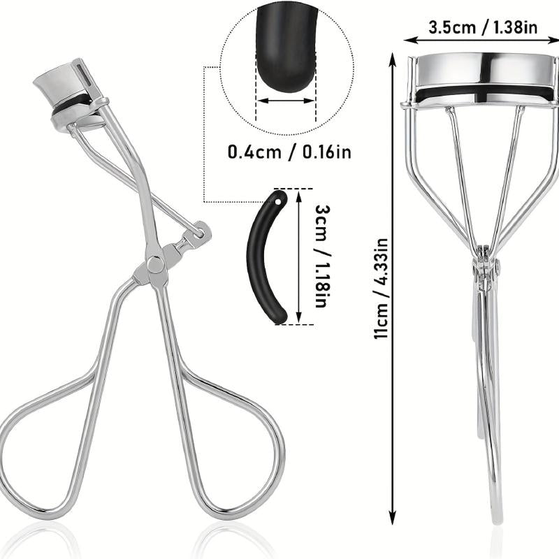 Eyelash Comb Lashes Curler 4Pcs Eyebrow Brush Separator Tool
