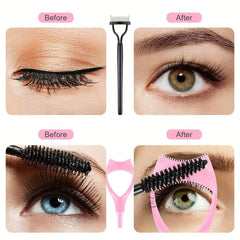 4Pcs Mascara Guard Tool Lash Separator Applicator Eyelash Comb