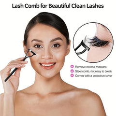 4Pcs Mascara Guard Tool Lash Separator Applicator Eyelash Comb