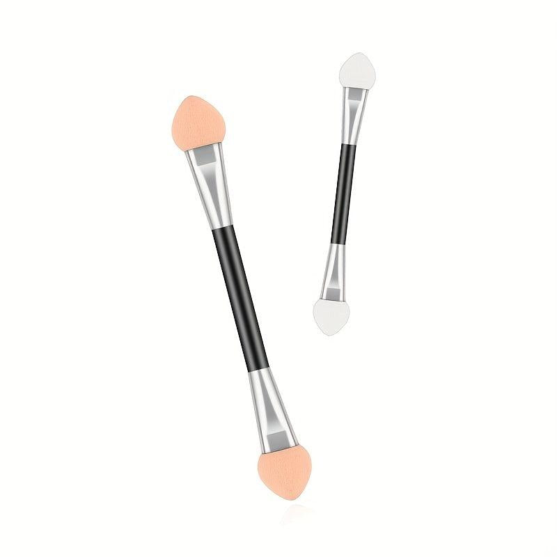4pcs Double Head Eyeshadow Applicators Makeup Brush Sponge