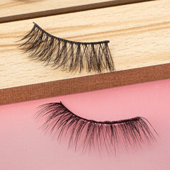 5 Pairs Faux Mink 5D Wispy False Eyelashes for Cat Eye Look
