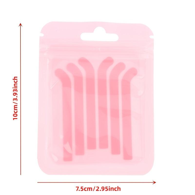 3 Pairs Silicone Lash Lift Ribbon Eyelash Perm Pads DIY