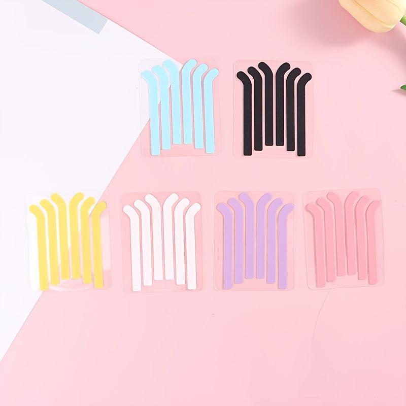 3 Pairs Silicone Lash Lift Ribbon Eyelash Perm Pads DIY