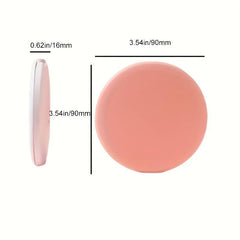 LED Makeup Mirror & Massage Comb Kit Double Side Folding Compact Mirror